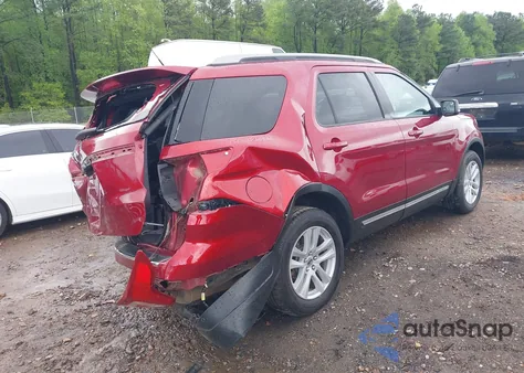 2018 Ford Explorer Xlt z USA, uszkodzony, nr VIN 1FM5K8D83JGA61538